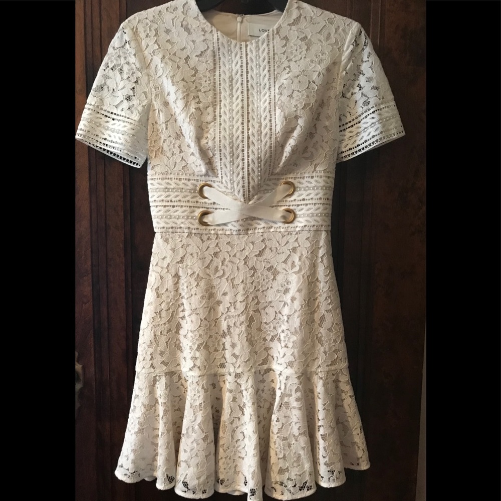 White Lace Dress